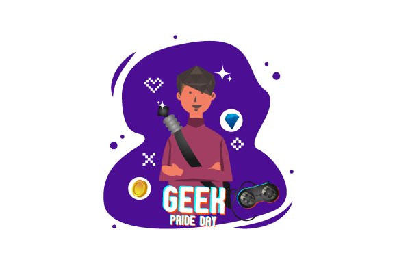 Download Illustration Happy Geek Pride Day - Illustration Collection