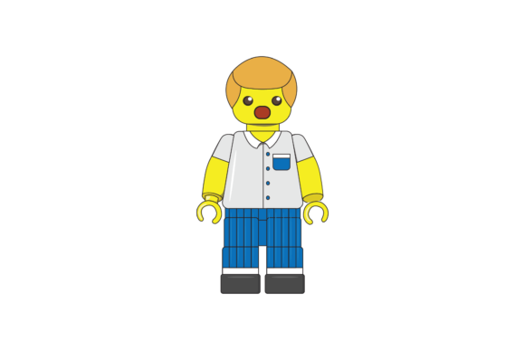 Download Lego Avatar Male Student with Uniform - Avatar Collection